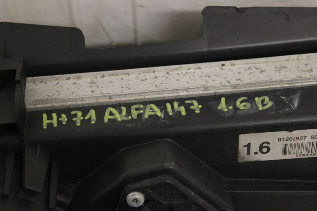 фото №9, Комплект радиатор вентилятор alfa romeo 147 1.6 b 5020068 46743394