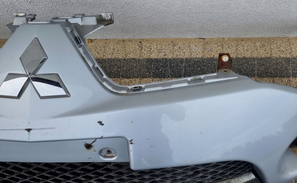 Mitsubishi l200 4 iv 06-10 бампер перед передний на омыватель лампа a66 Доставка