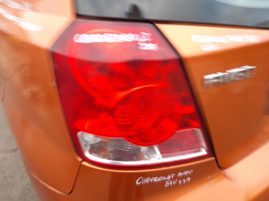 фото №9, Chevrolet aveo t200 лампа левый задняя левая задняя