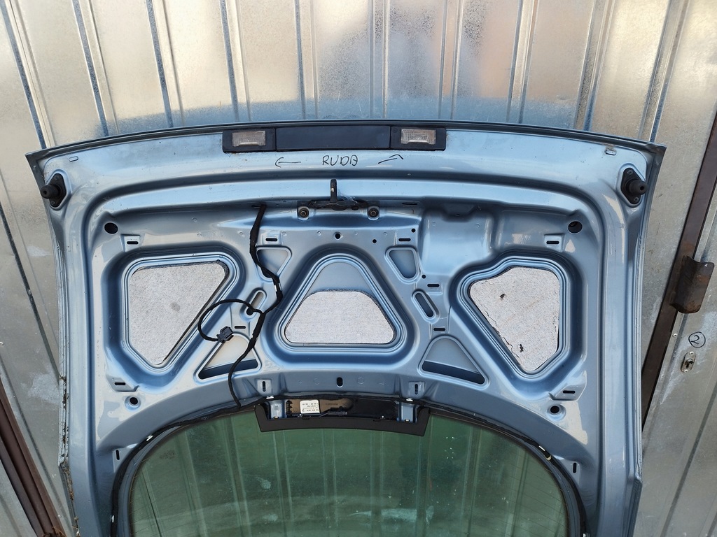 фото №13, Крышка багажника стекло спойлер задняя audi tt 8n coupe 1998-2006