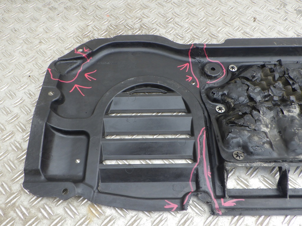 фото №7, Защита pod коробка передач gle ml w166 1665200323