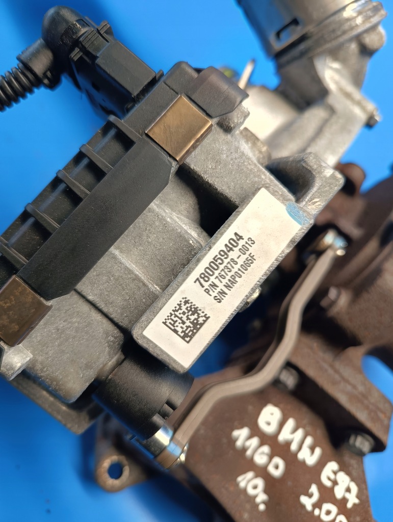 фото №9, Турбонагнетатель турбина bmw 1 e87 116d e81 e90 e60 e61 2.0d 10r.