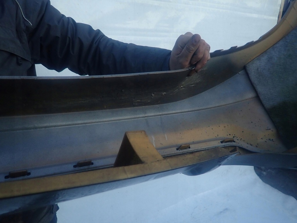 фото №14, Mercedes c-klasa w204 07-10 kombi amg бампер задняя