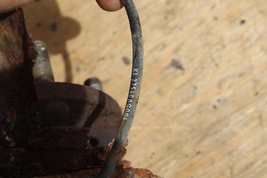 фото №8, Поворотный кулак ступица правый перед датчик abs subaru outback iii 03-06 2.5 ej253