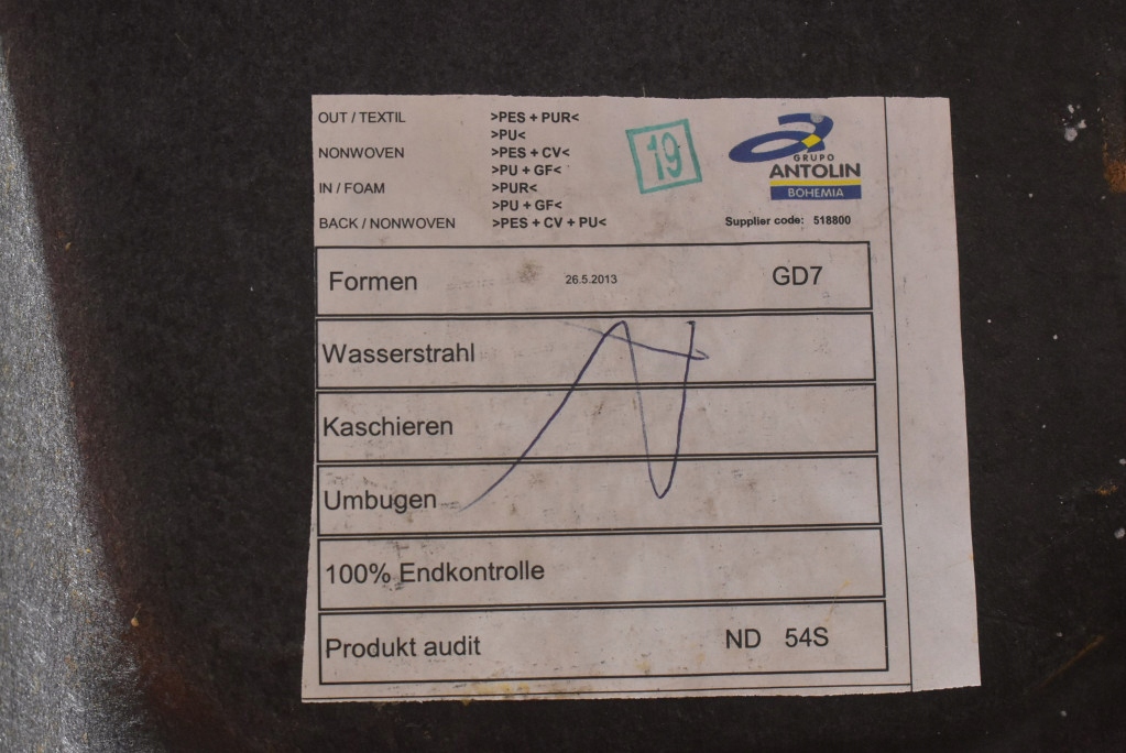 фото №15, Стеля czarna стійки s-line 8r0867501t audi q5 8r lift 12-17