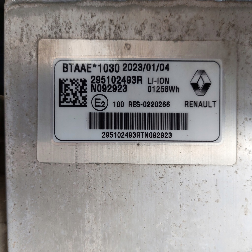 фото №13, Renault arkana 21/23r 1.6 e-tech гібрид акумулятор 23r nówka!!!