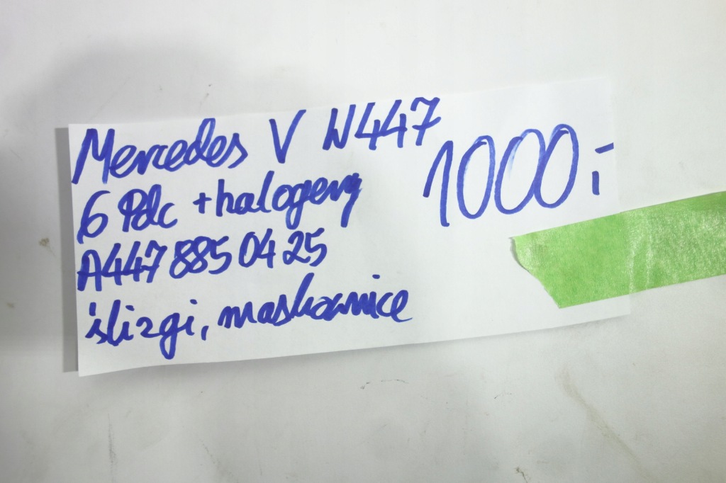 Бампер передок  mercedes v w447 6pdc a4478850425 с Разборки