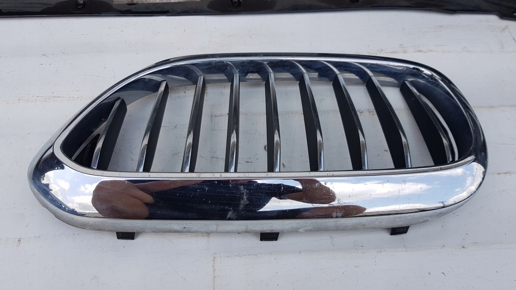 фото №14, Bmw 5 v g30 g31 бампер перед передний + решётка радиатора левая