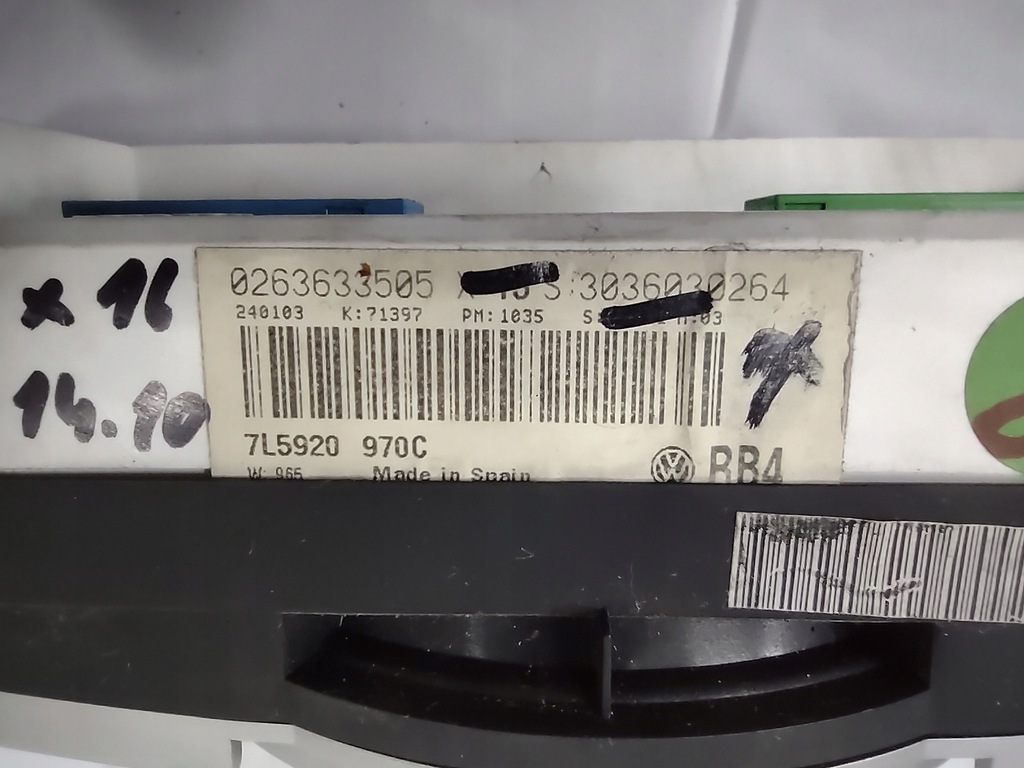 фото №6, Лічильник прилади porsche cayenne 4.5 7l5920970c