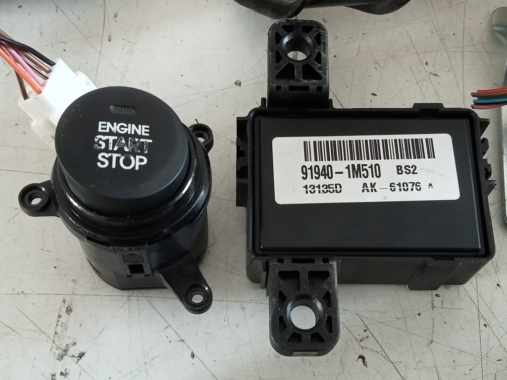 фото №7, Ix35 1,7 crdi набір стартовий блок керування бортовий комп'ютер