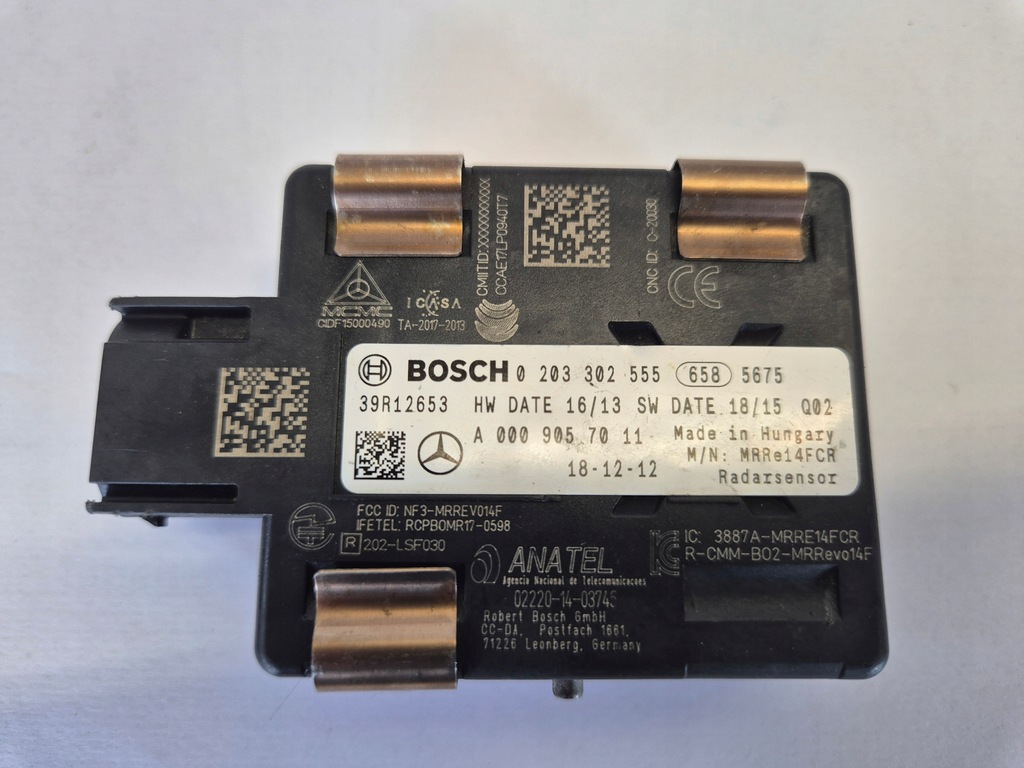 фото №1, Mercedes радар acc distronic датчик расстояния a0009057011