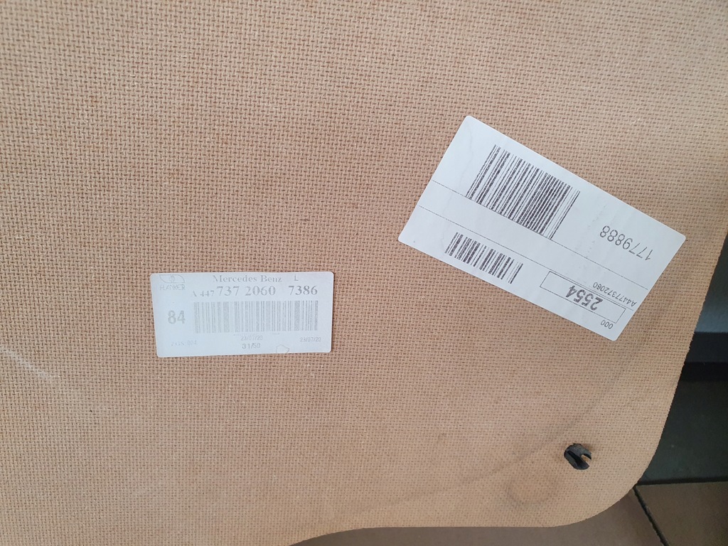 фото №9, Обшивка кузов плита захист боки mercedes vito w447