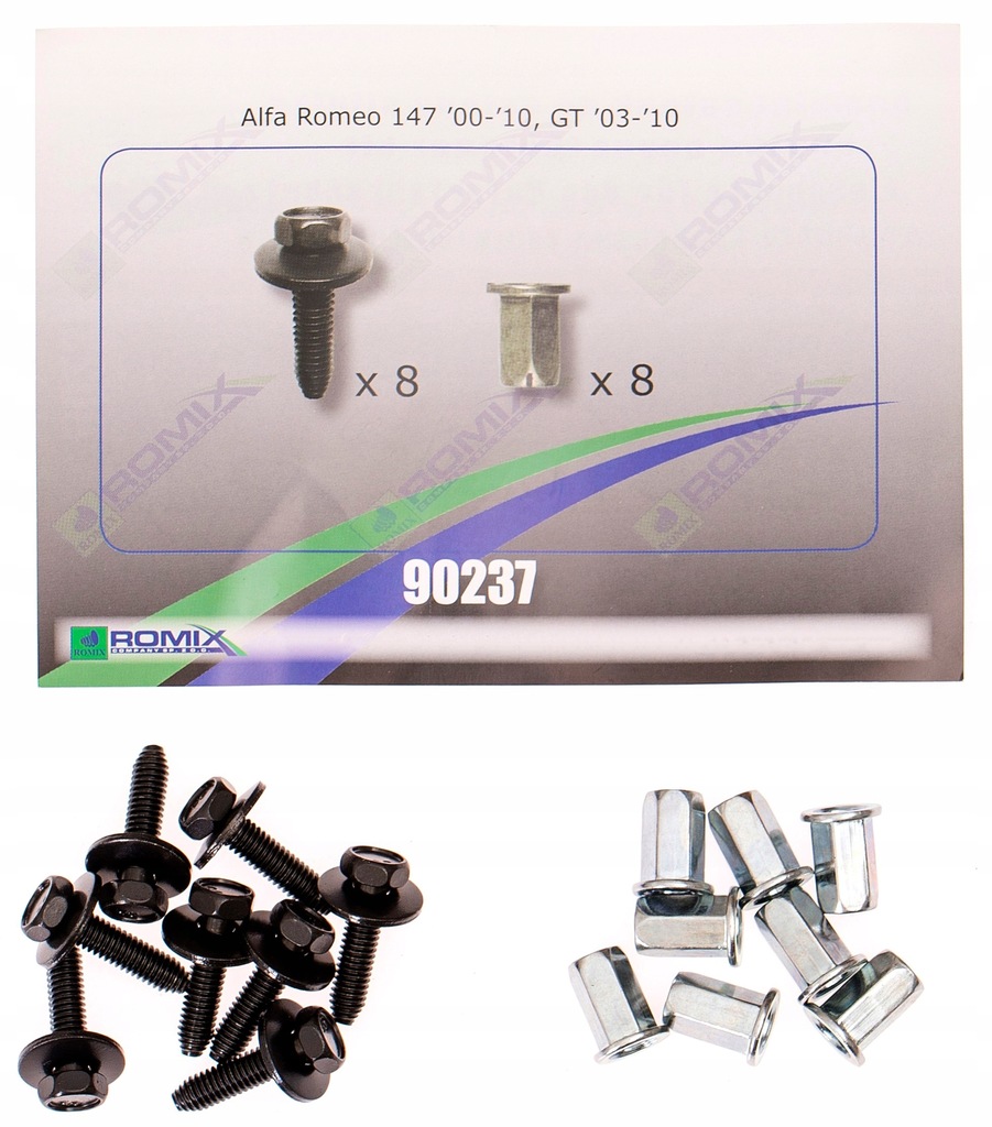 фото №3, Alfa romeo 147 дизель 2000-2009 захист + кліпси