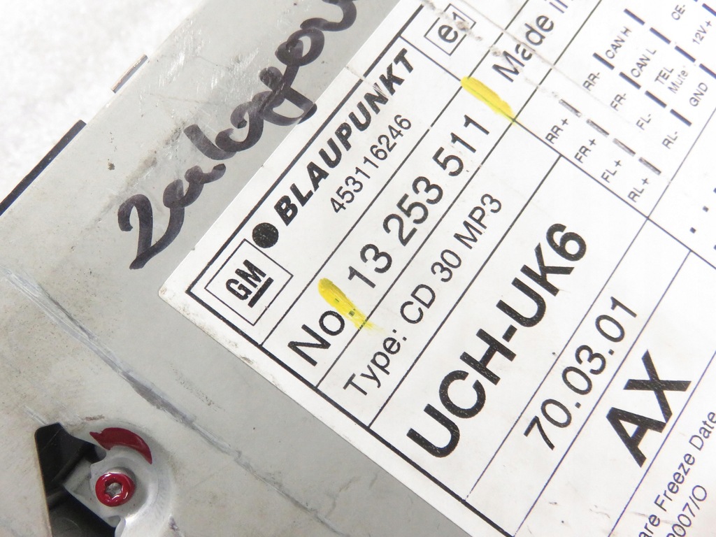 фото №6, Радио opel vectra c kombi z02 13253511