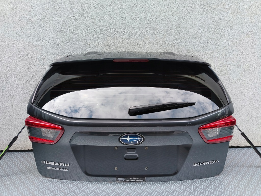 фото №1, Subaru crosstrek xv impreza 2018- кришка багажника багажника задня задня скло kpl usa