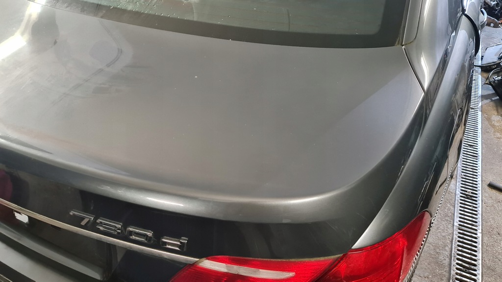 фото №5, Крышка багажника багажника bmw 7 e65 lift titangrau ii без оснащения