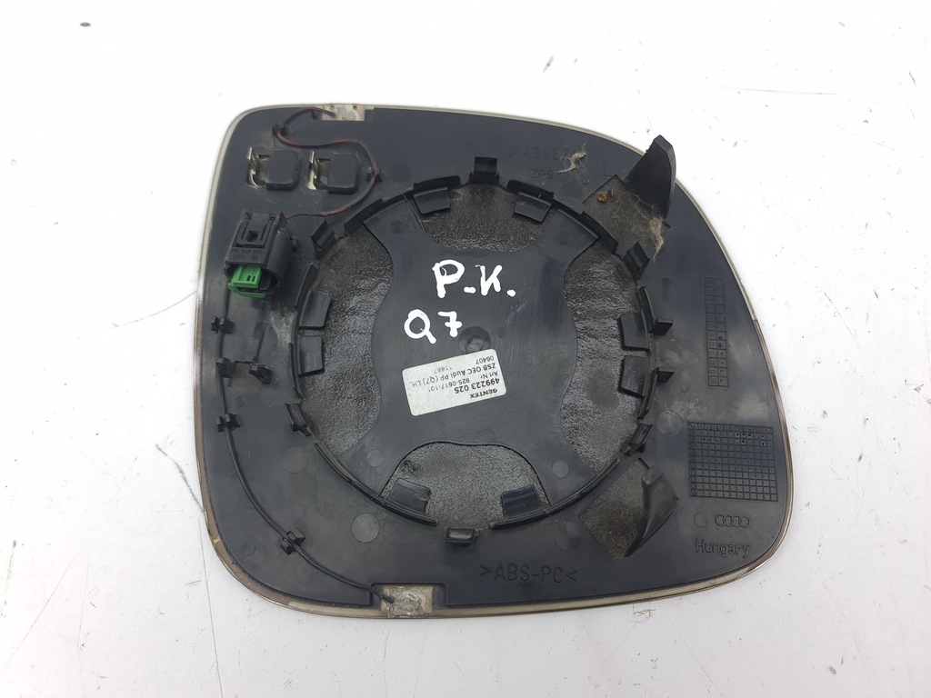 фото №8, Audi q7 4l 2006 левая сторона вкладыш зеркало дверь передних