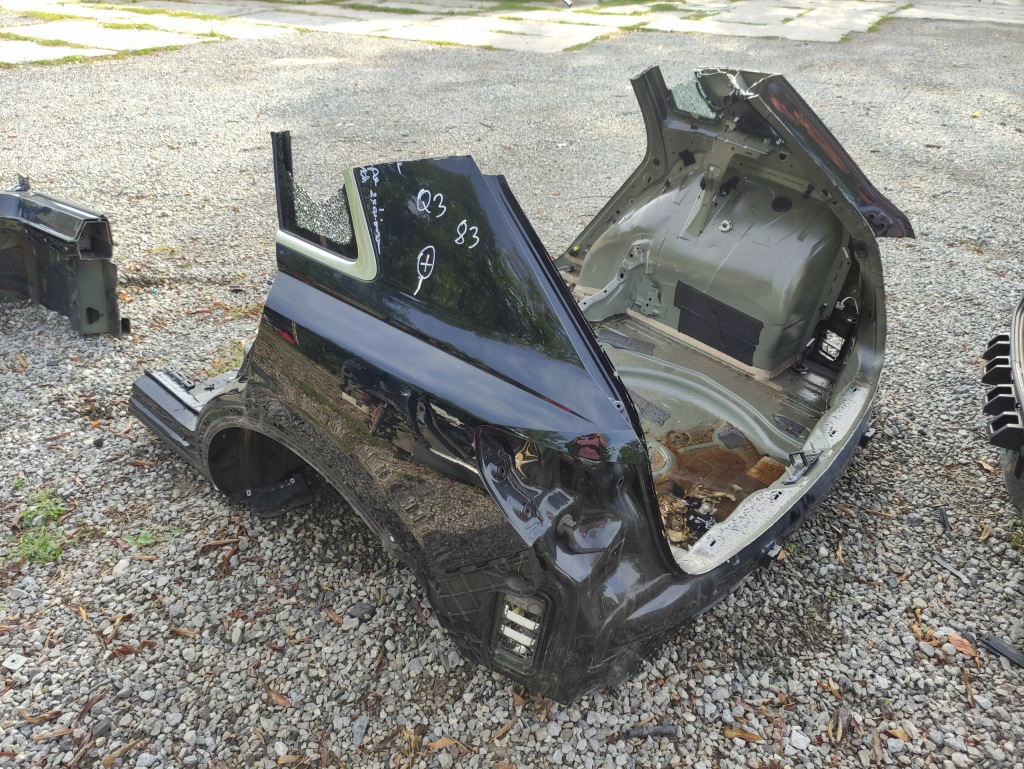 фото №1, Audi q3 ii 83a чверть ліва права задня крила pas піддон задня