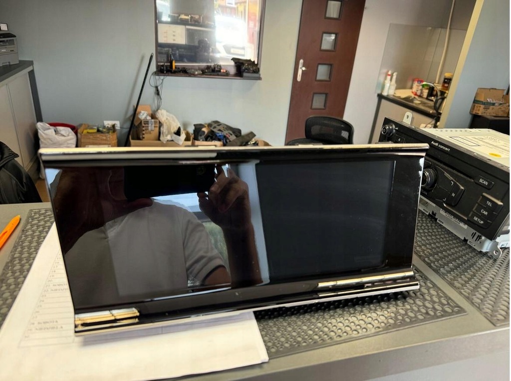 фото №2, Дисплей экран lcd радио citroen ds7 9828302580