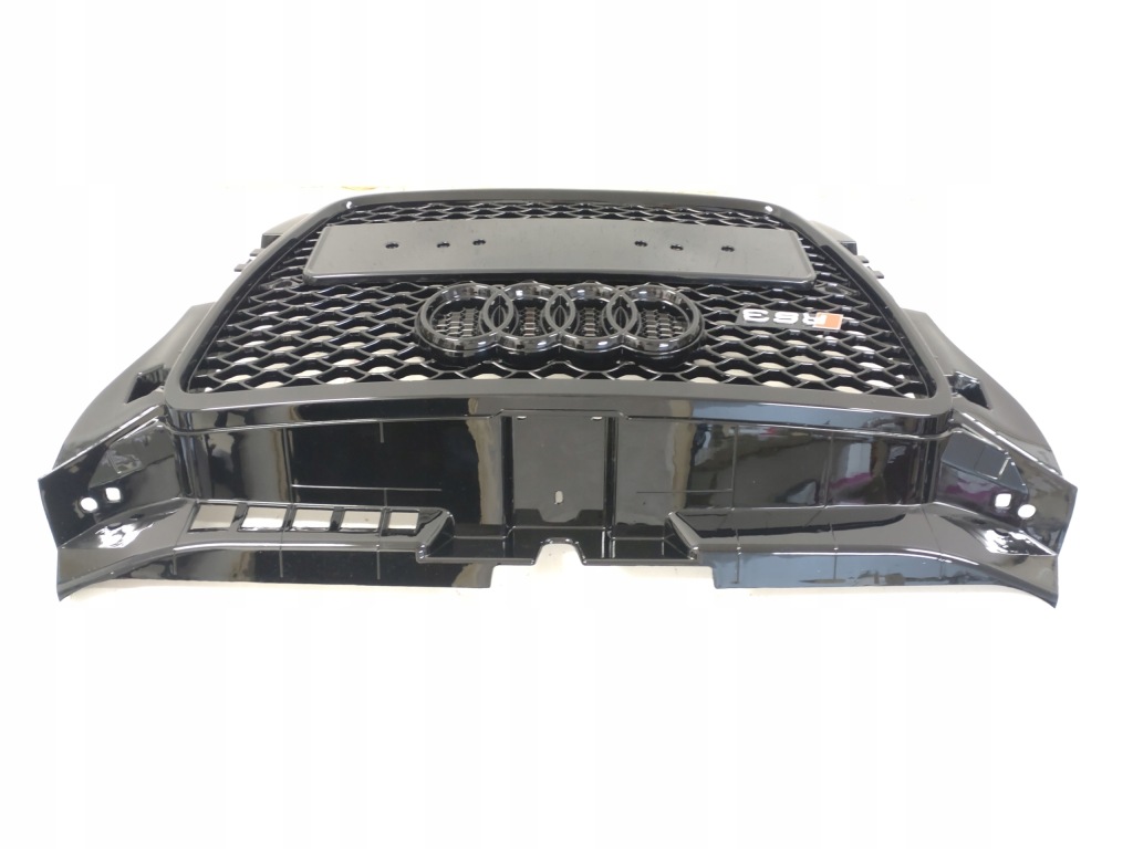 фото №8, Rs3 решітка радіатора audi a3 8p lift 2008-12 nowa решітка радіатора радіатора full black з pdc