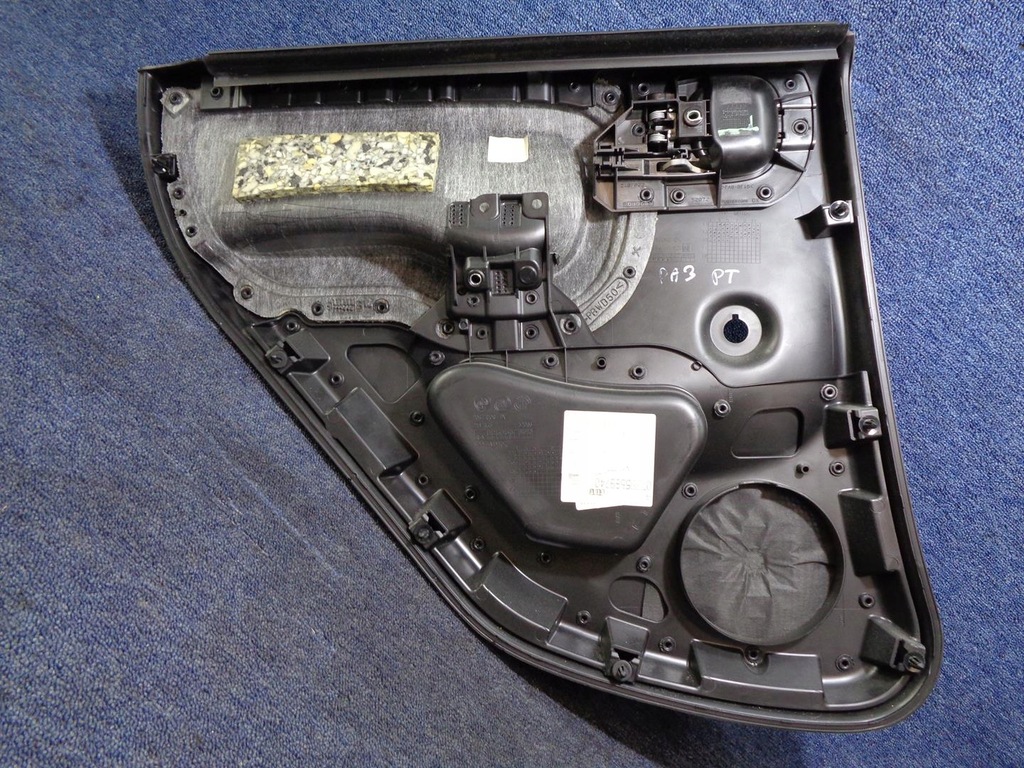 фото №7, Обшивка обивка дверь fiat panda 3 iii 2012- правый задний