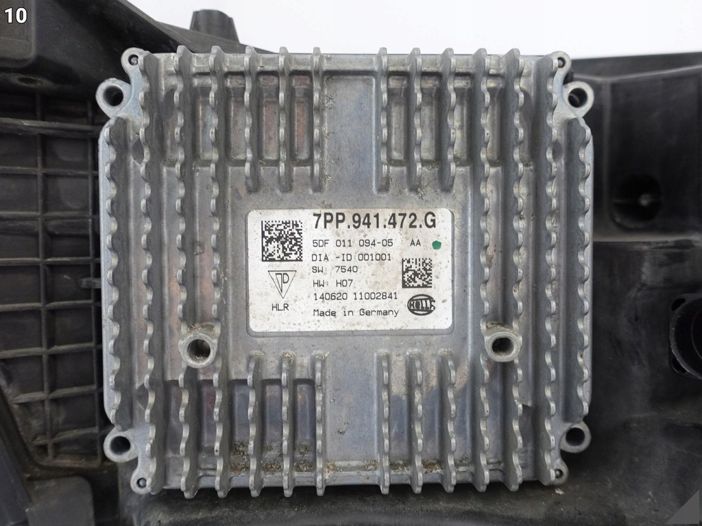 фото №11, Audi a7 s7 4g8 c7 lift 14-18 лампа full led левая перед europa + модуль 033j