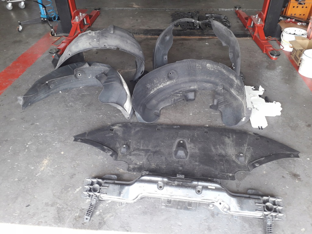 фото №7, Hyundai genesis gv80 2020- защита двигателя подкрылок бачок омывателя