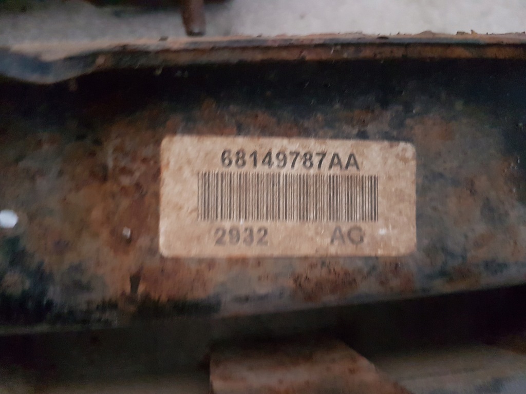 фото №9, Dodge ram 2009- 5.7 кронштейн подушка коробки usa