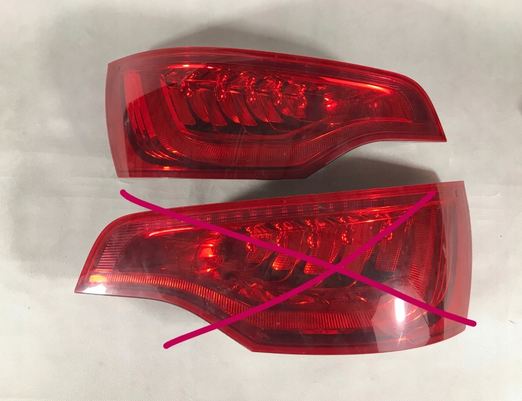 фото №1, Audi q7 4l lift 11-15 лампа задня ліва led usa