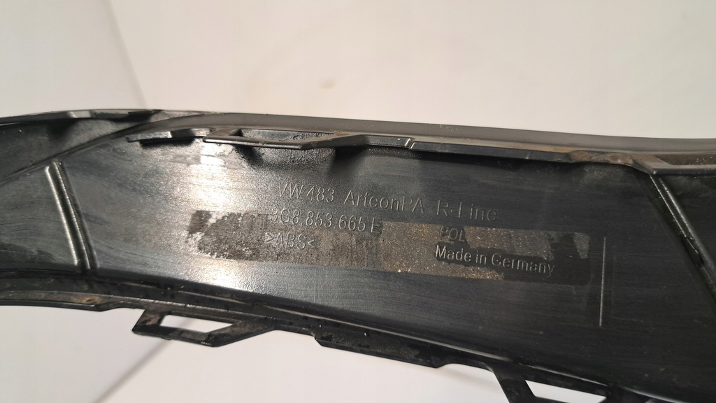 фото №13, Решітка бампера перед ліва vw arteon r-line lift 20-