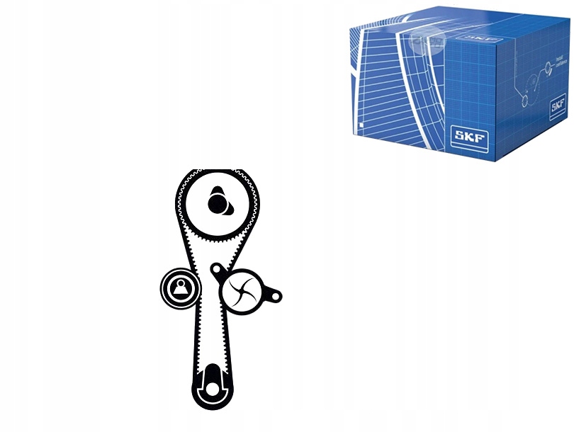 фото №1, Skf комплект - набір ремінь розподільного валу 7701472726 210