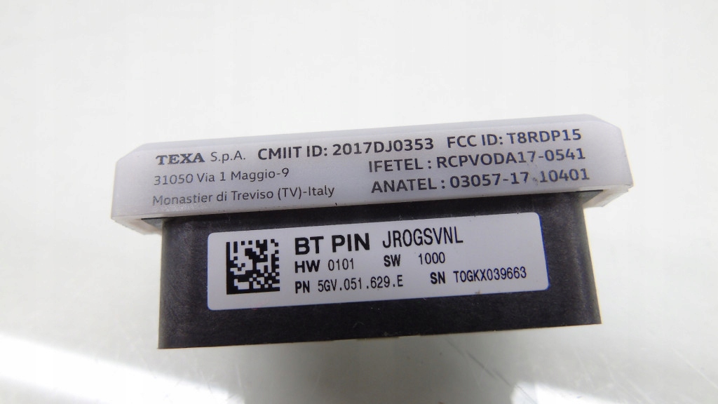 фото №5, Считыватель obd2 plug texa skoda superb iii 5gv051629e