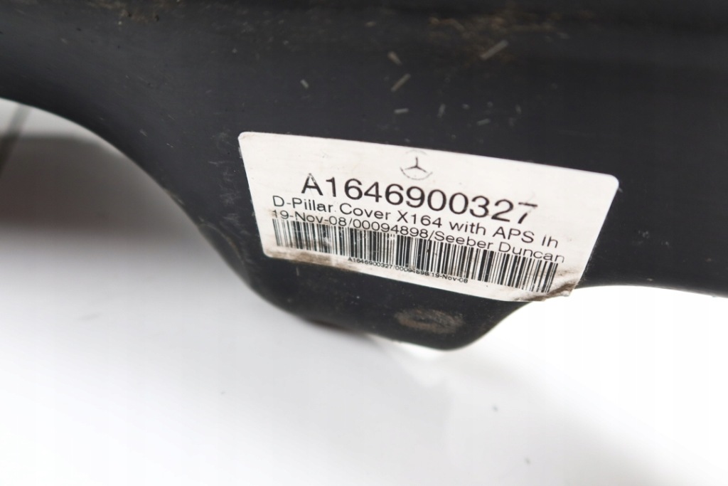 фото №6, Mercedes w164 x164 gl молдинг стойка багажника 1646900327 датчик крышки левая