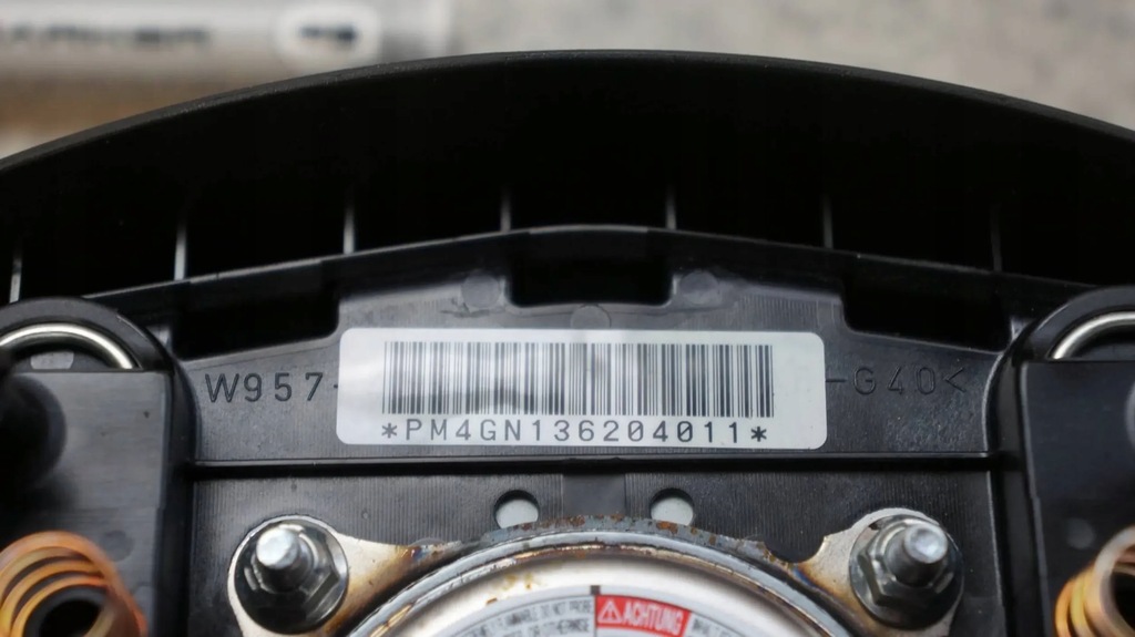 фото №5, Подушка подушка безопасности водителя руля infiniti q50