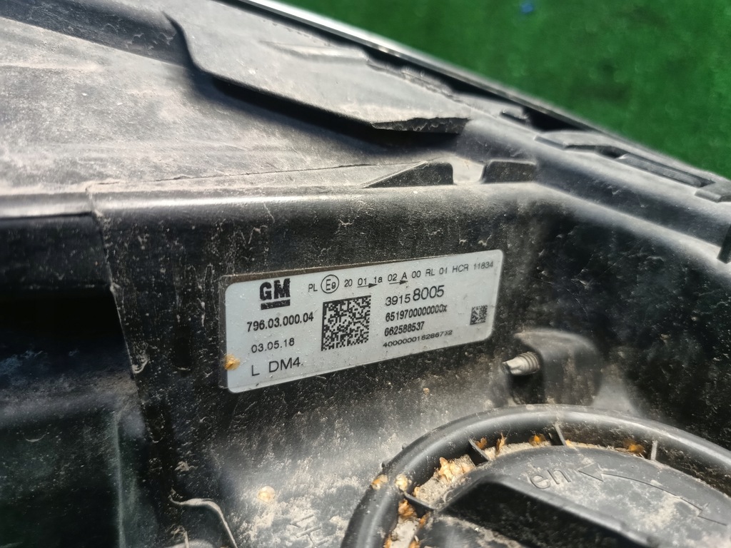 фото №6, Opel astra k лампа ліва передня europa 39158005