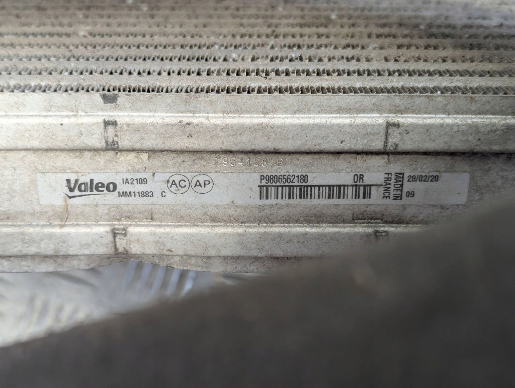 Opel vivaro c jumpy 3 19-25 1.5 cdti интеркулер руль воздуха Недорого