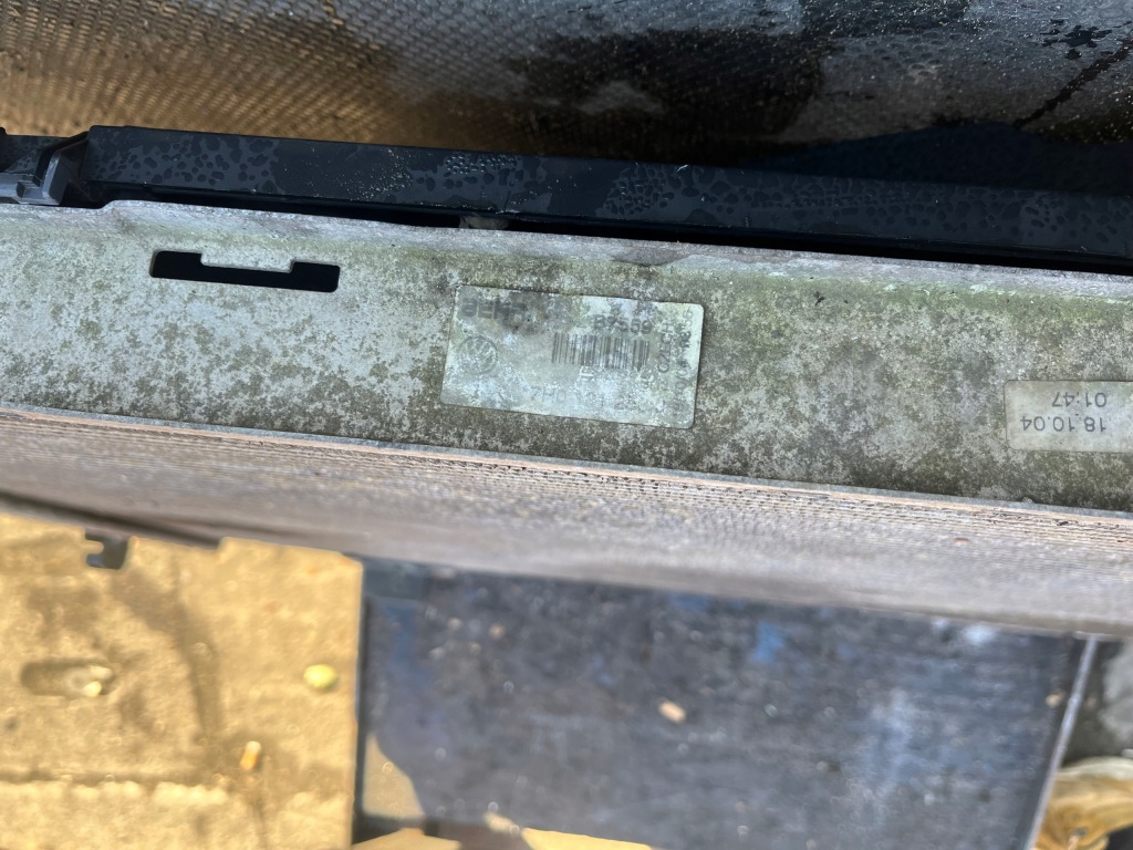 Vw transporter t5 2.5 tdi радиатор воды вентилятор 7h0121207 с Разборки