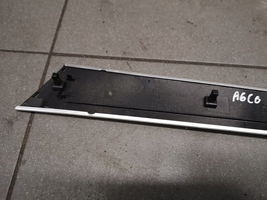 фото №10, Молдинг dekor левый задняя audi a6 c6 4f0867419