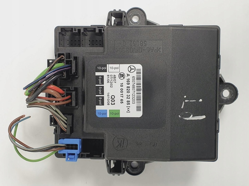 фото №1, Модуль блок керування двері правий задня mercedes w169