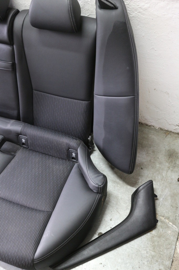 фото №10, Сиденья заднее сиденье обивка полукожа infiniti q50 2013- uk