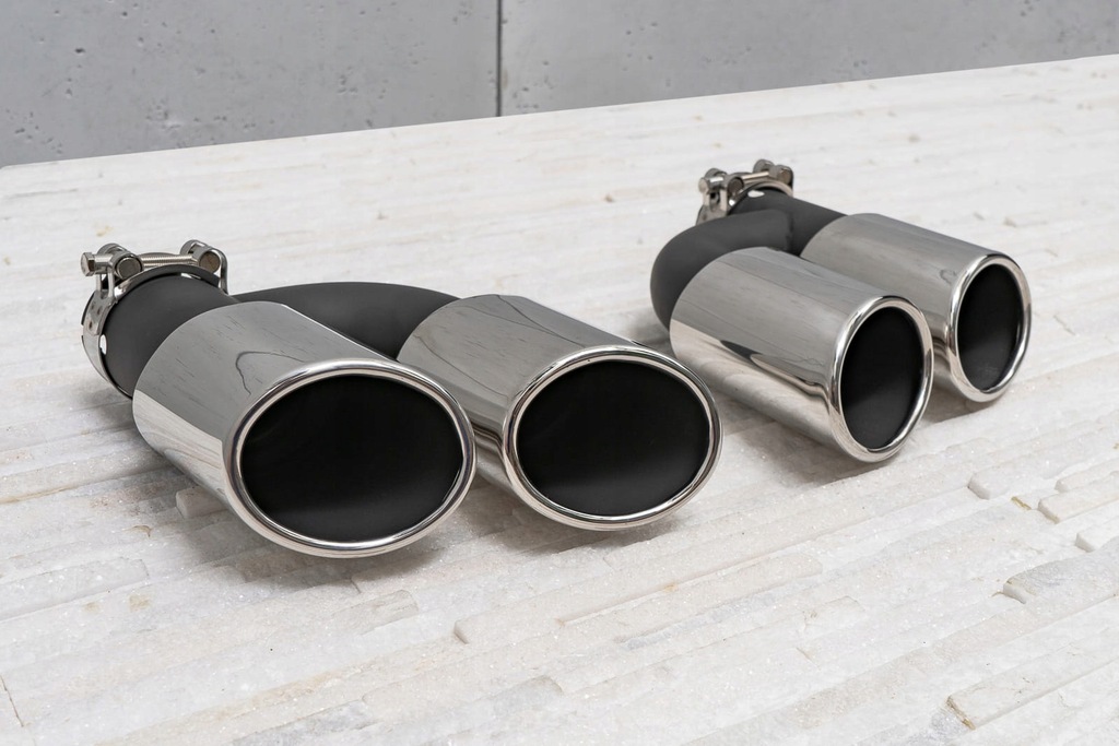 фото №10, Audi a7 4k8 2018+ наконечник вихлоп stylizacja na s7 комплект 2 szt