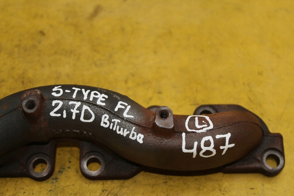 фото №7, Колектор випускний jaguar s-type 2.7d 4r8q9431bc