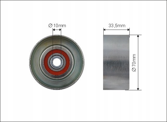 фото №2, Ролик натягувача lexus rx 350 awd 277 km 2008-2015