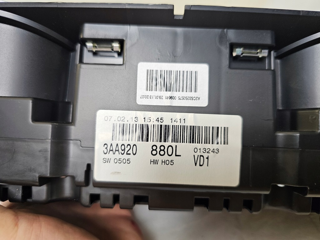 фото №6, Лічильник приладова панель vw passat b6 b7 3aa920880l cc