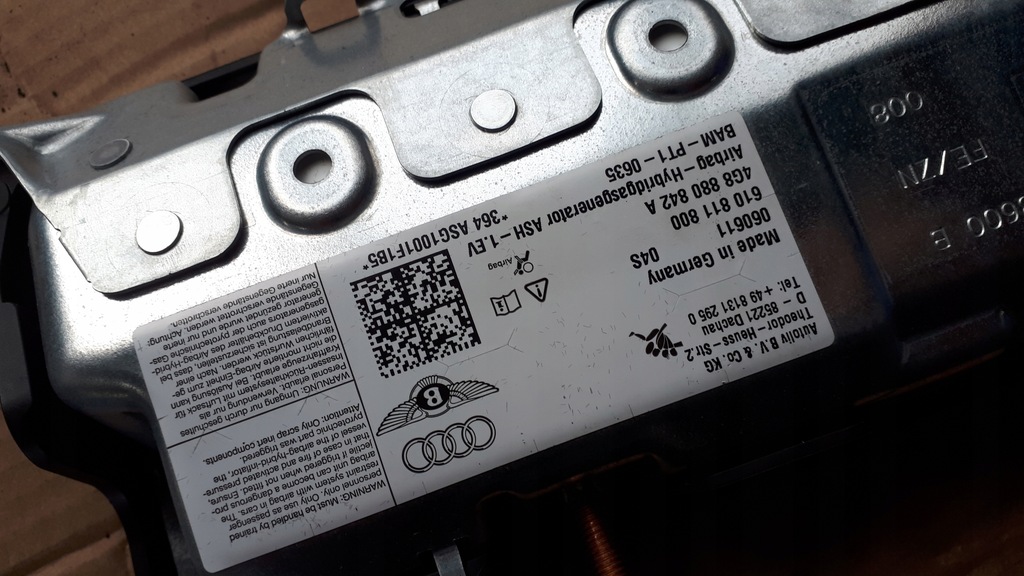 фото №11, A6 c7 a7 подушка подушка безпеки колінна 4g8880842a права