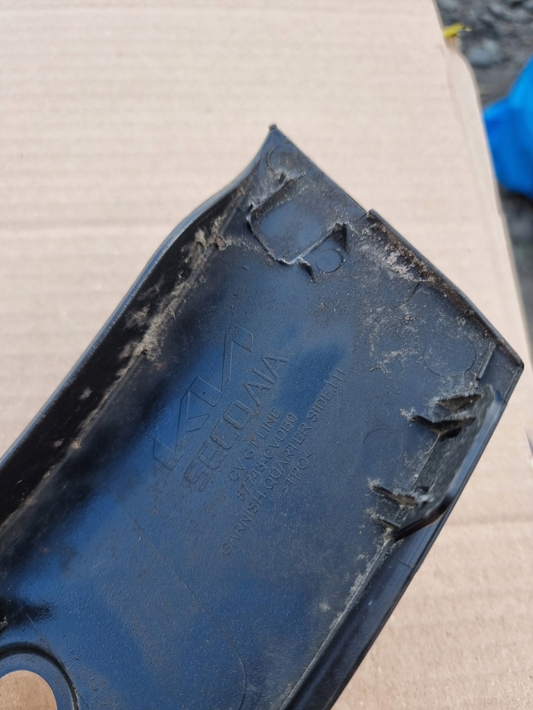 фото №11, Kia ev6 gt-line 23r молдинг крыла левый задняя 87743-cvdb0