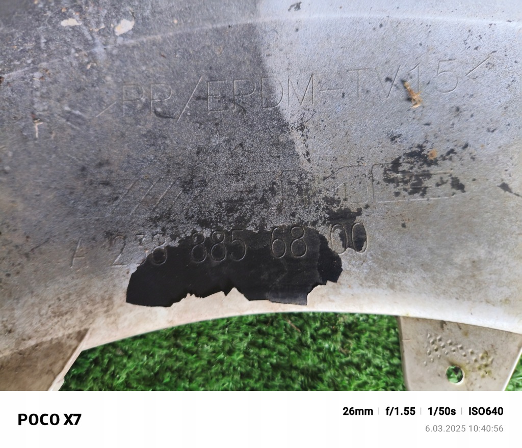 Mercedes e купе amg w 238 бампер передній lubań Оригінал