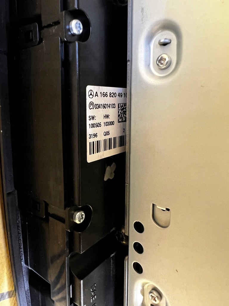 фото №11, Радио навигация navi mercedes gl x166