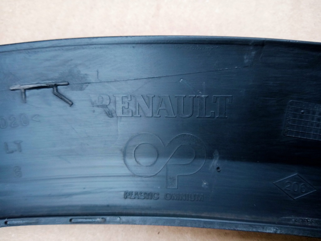 фото №12, Renault captur ii ліва молдинг крила перед 2019r-