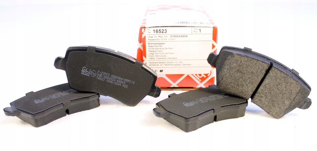 фото №5, Febi гальмівні диски + гальмівні колодки перед renault clio iii modus